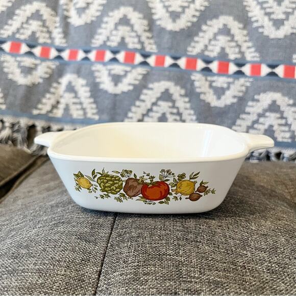 CORNINGWARE *Vintage* Spice O' Life 3 Pc. Casserole / Serving Set - Picture 8 of 13